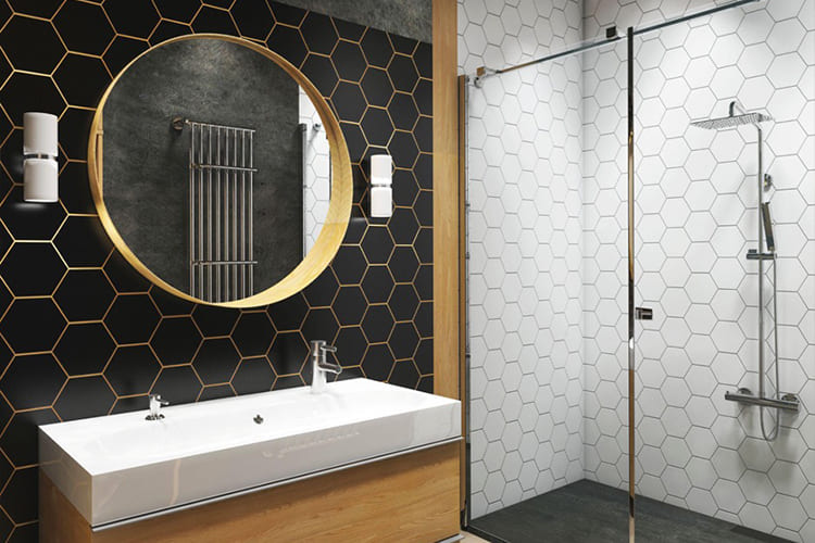 8 Reasons To Consider An Accent Tile Wall Behind Your Bathroom Mirror